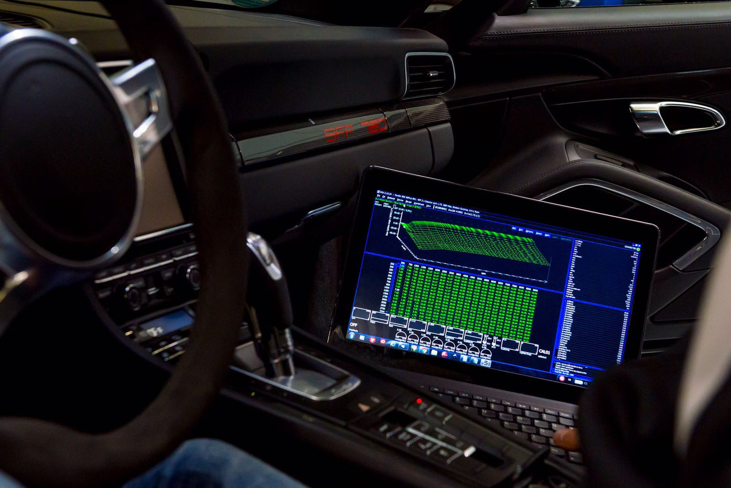 9FF transmission control unit programming suitable for Porsche 997.1 Turbo 3.6