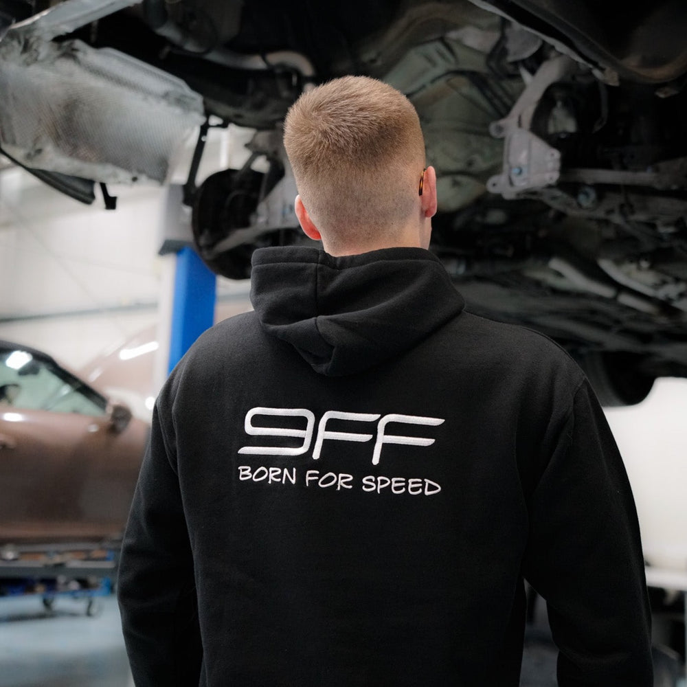 
                  
                    9FF Hoodie "Born for Speed"
                  
                