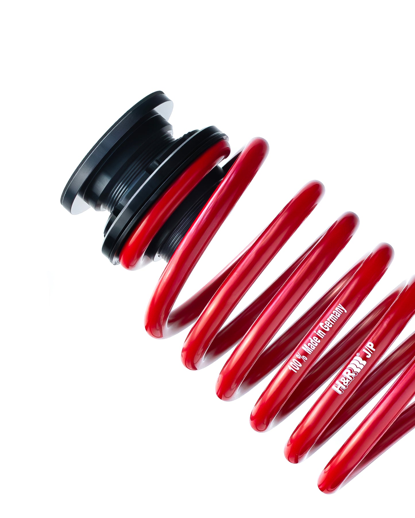 
                  
                    Eine rote Gewindefeder der Marke H&R Spezialfedern, passend für Porsche 911
                  
                