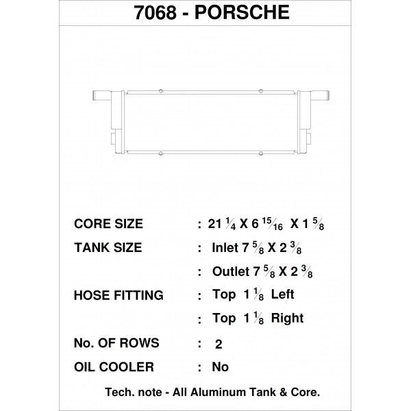 CSF water cooler center suitable for Porsche 991 Turbo/ S/ GT2 RS/ GT3/ GT3 RS