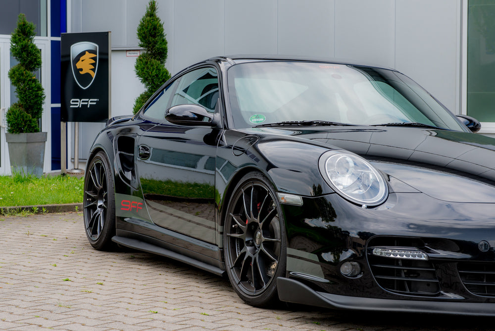 9FF side skirts suitable for Porsche 997 Turbo