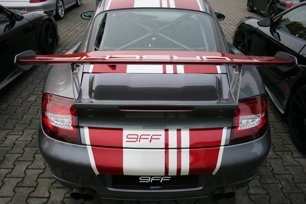 9FF rear wing GT3 RS Style suitable for Porsche 996 Turbo/ Carrera 4S /GT2