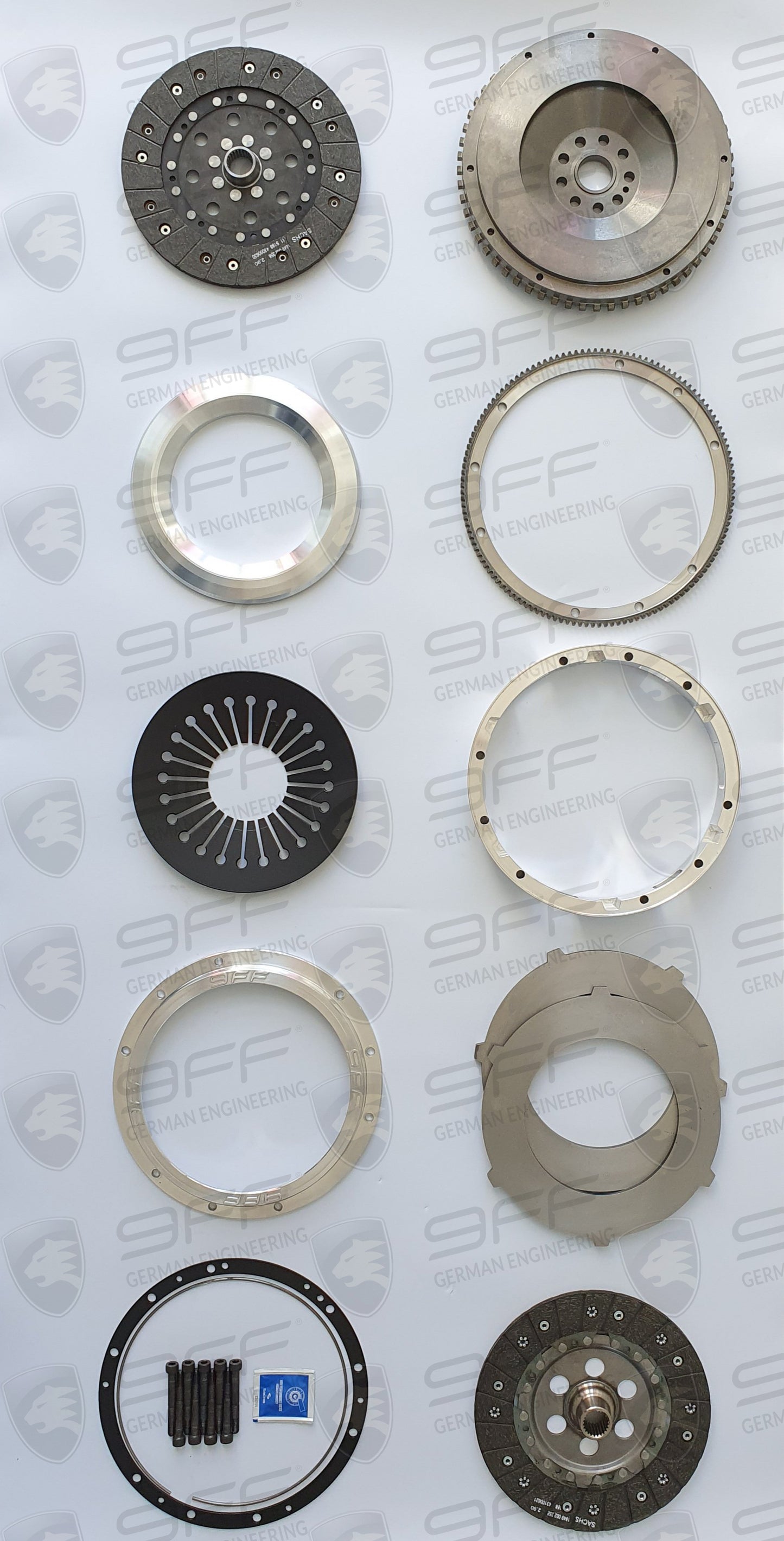 
                  
                    9FF 2 disc clutch suitable for Porsche 996 &amp; 997
                  
                