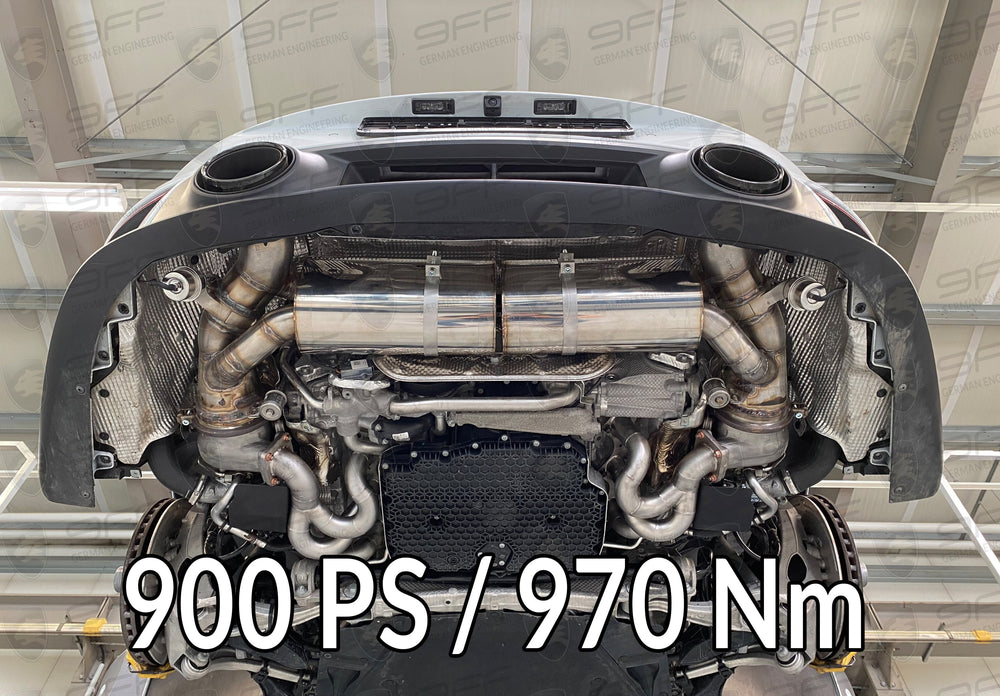 
                  
                    9FF Leistungssteigerung Stage 4 900 PS passend für Porsche 992 Turbo/S
                  
                