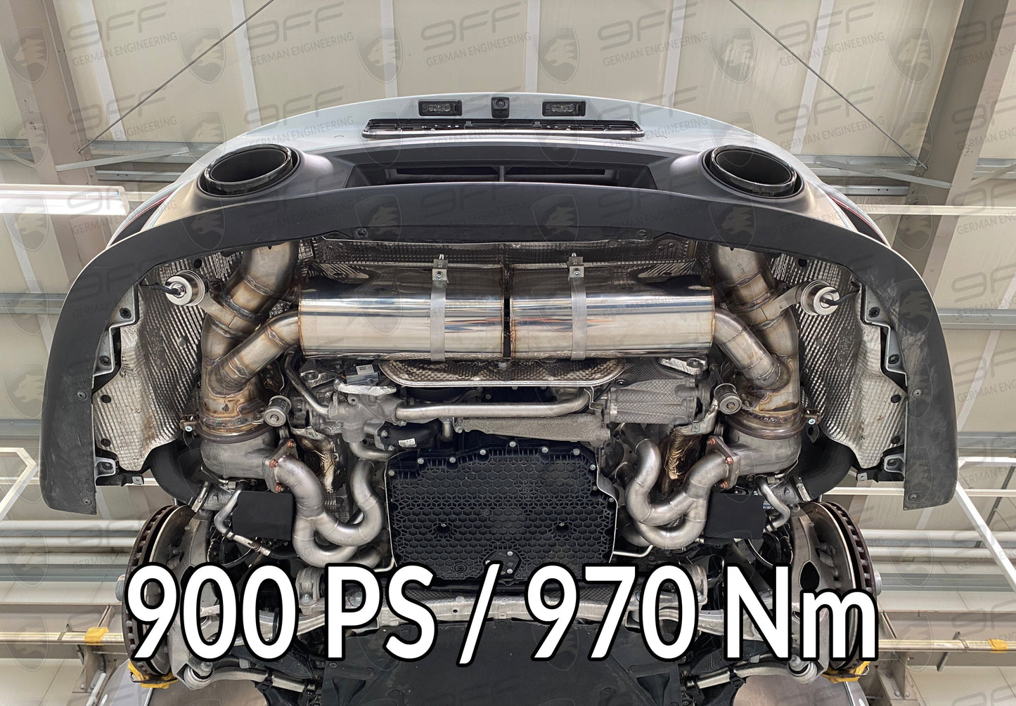 
                  
                    9FF Leistungssteigerung Stage 4 900 PS passend für Porsche 992 Turbo/S
                  
                