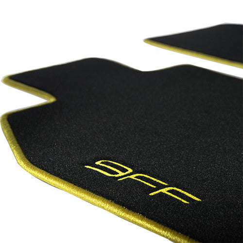 
                  
                    9FF floor mats with 9FF lettering and decorative stitching 996/997
                  
                
