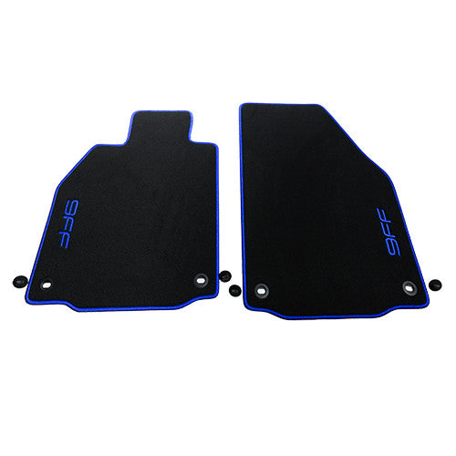 
                  
                    9FF floor mats with 9FF lettering and decorative stitching 996/997
                  
                