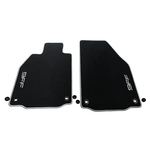 
                  
                    9FF floor mats with 9FF lettering and decorative stitching 996/997
                  
                
